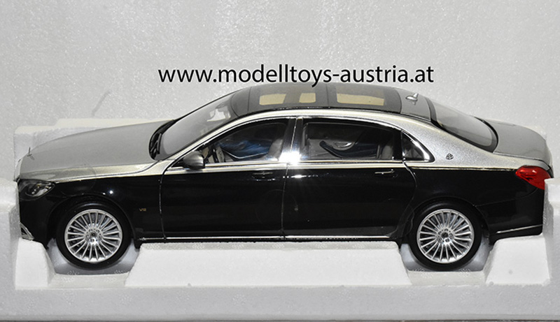 Mercedes Maybach S650 X222 Limousine 2018 schwarz metallik silber 1:18