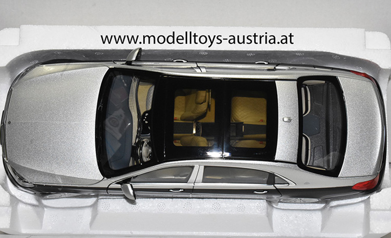 Mercedes Maybach S650 X222 Limousine 2018 schwarz metallik silber 1:18