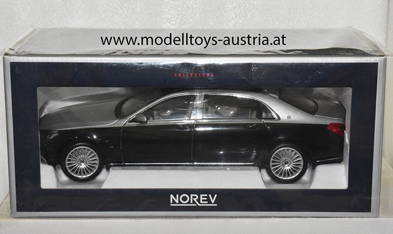 Mercedes Maybach S650 X222 Limousine 2018 schwarz metallik silber 1:18