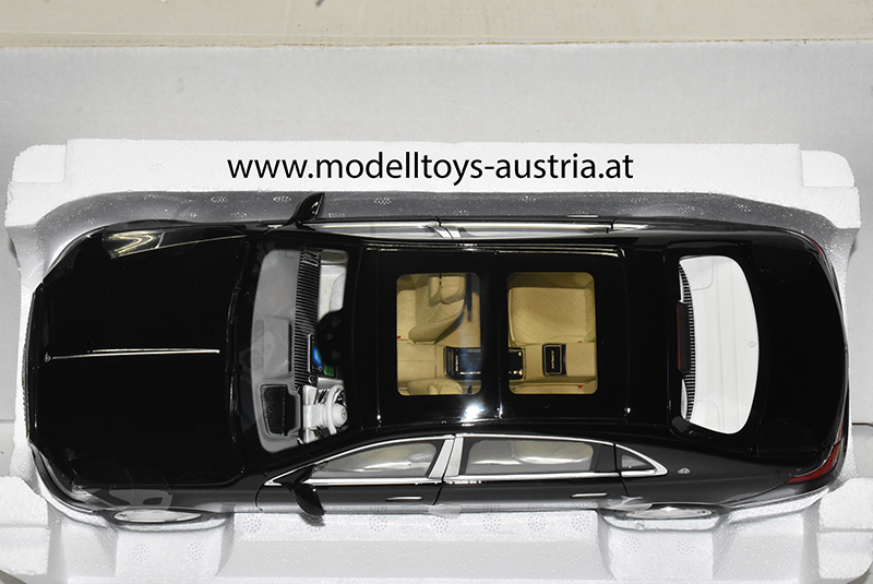 Mercedes Maybach S Klasse S650 Limousine 2021 schwarz 1:18