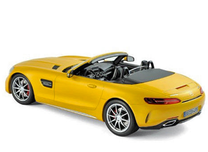 Mercedes Benz AMG GTC Roadster 2017 gelb metallik 1:18