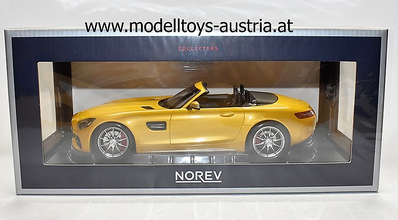 Mercedes Benz AMG GTC Roadster 2017 gelb metallik 1:18