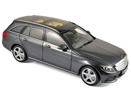 Mercedes Benz W205 Kombi Break T Model C Klasse 2014 grau metallik 1:18
