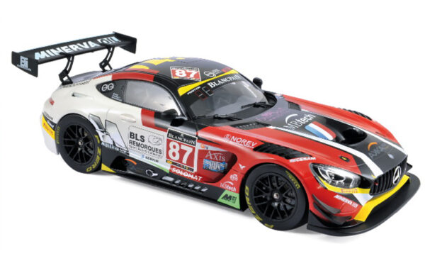 Mercedes Benz AMG GT3 Sieger GT Serie Monza 2016 Ricci / Beaubelique / Vannelet TEAM Akka 1:18