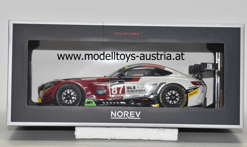 Mercedes Benz AMG GT3 Sieger GT Serie Monza 2016 Ricci / Beaubelique / Vannelet TEAM Akka 1:18