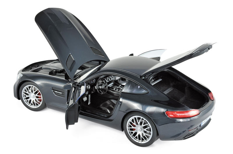 Mercedes Benz C190 AMG GT S Coupe 2018 schwarz 1:18