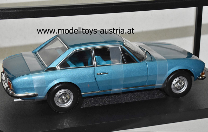 Peugeot 504 Coupe 1971 blau metallik 1:18