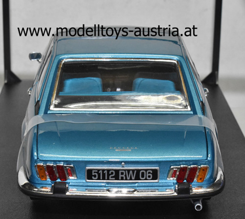 Peugeot 504 Coupe 1971 blau metallik 1:18