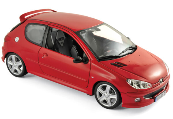 Peugeot 206 RC 2003 red 1:18