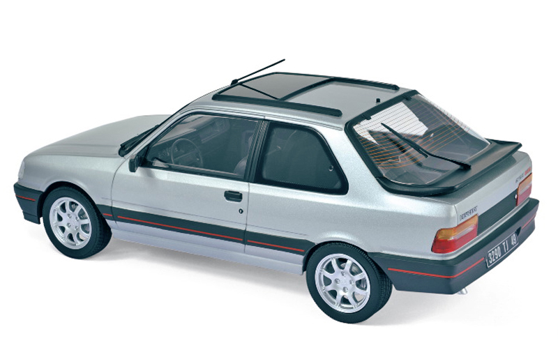 Peugeot 309 Limousine GTi 1987 silber metallik 1:18