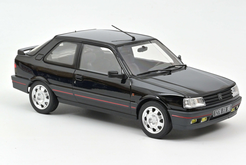 Peugeot 309 Limousine GTI 1990 schwarz 1:18