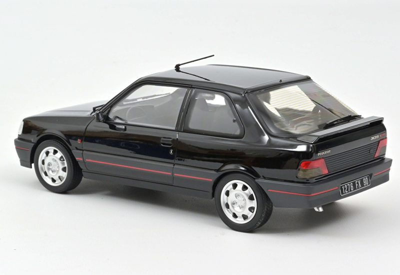 Peugeot 309 Limousine GTI 1990 schwarz 1:18