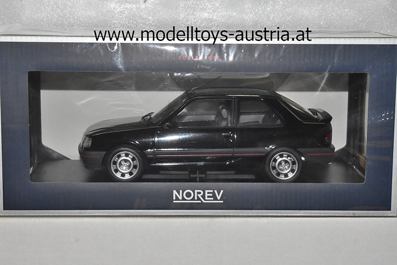 Peugeot 309 Limousine GTI 1990 schwarz 1:18