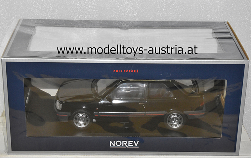 Peugeot 309 Limousine GTI 1990 schwarz 1:18