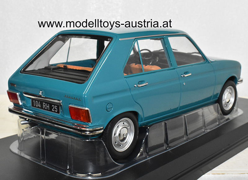 Peugeot 104 GL 1977 blau 1:18