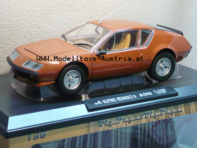 Renault Alpine A310 A 310 V6 1978 Phase I rotbraun 1:18