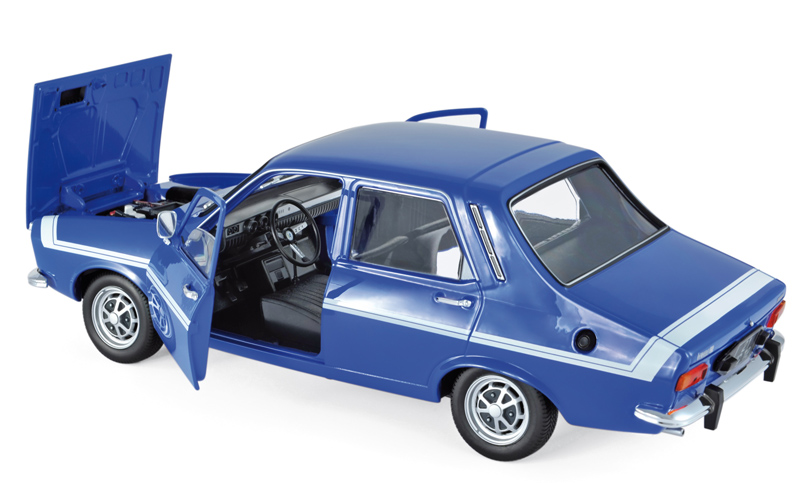Renault 12 Limousine GORDINI 1971 blau / weiss 1:18