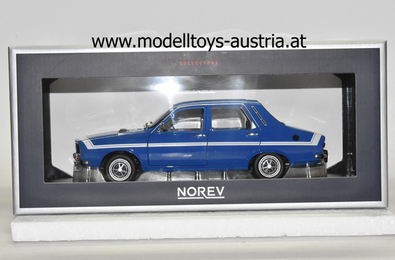 Renault 12 Limousine GORDINI 1971 blau / weiss 1:18
