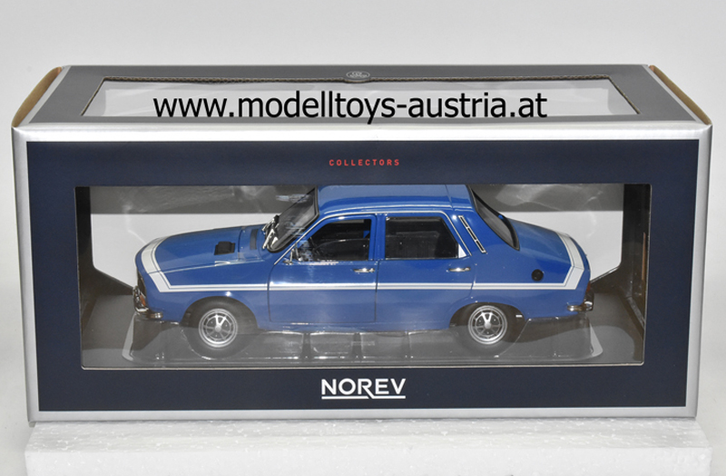 Renault 12 Limousine GORDINI 1971 blau / weiss 1:18