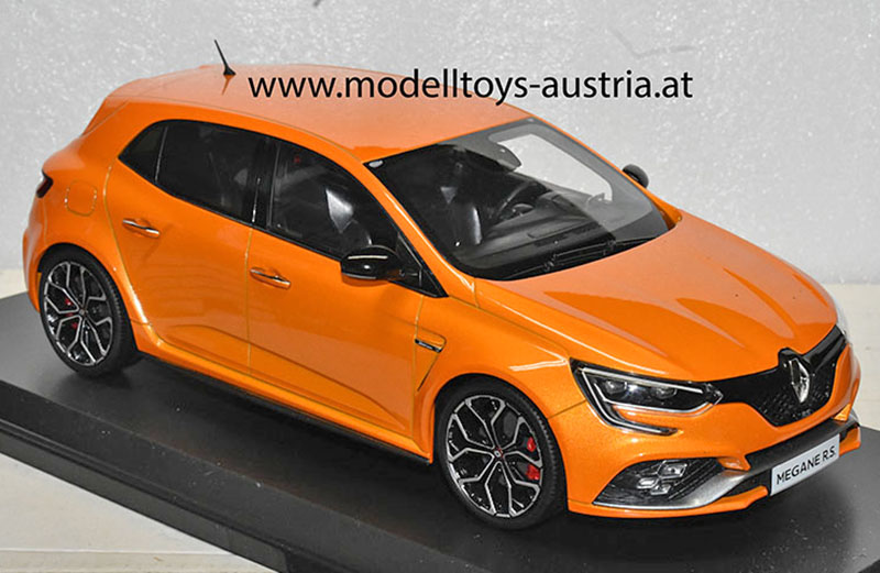 Renault Megane R.S. Limousine 2017 orange 1:18
