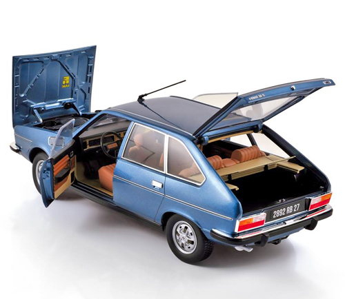 Renault 30 TS 1978 blau metrallik 1:18