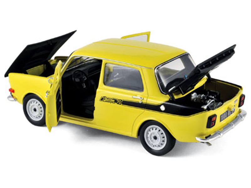 Simca 1000 Rallye 2 1976 gelb 1:18