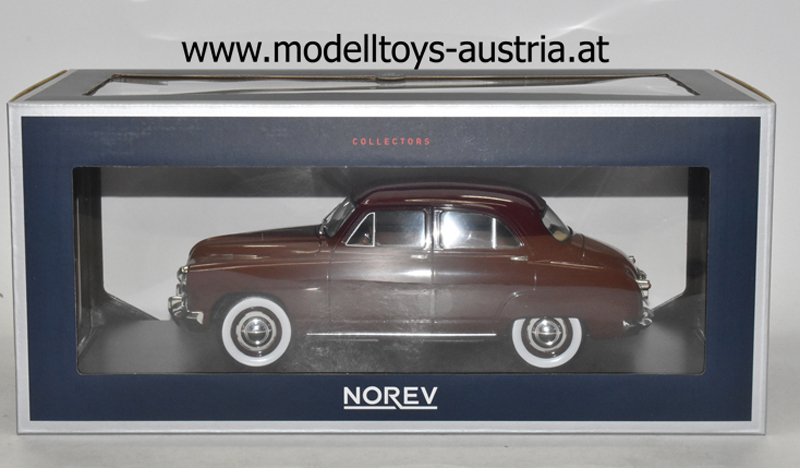 Simca 9 Aronde 1953 dunkel rot 1:18