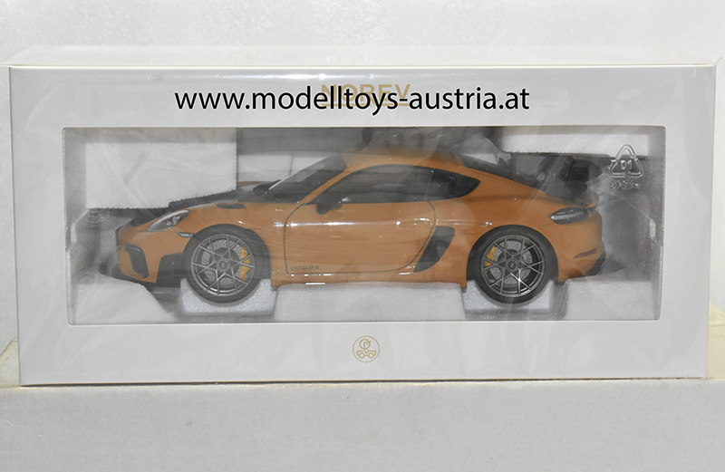 Porsche 718 Cayman 982 GT4 RS 2023 Weissach Pack gelb 1:18