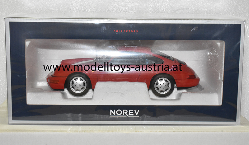 Porsche 911 964 Coupe Carrera 2 1990 rot 1:18