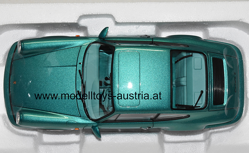 Porsche 911 964 Coupe Carrera 2 1992 Wimbledon grün 1:18