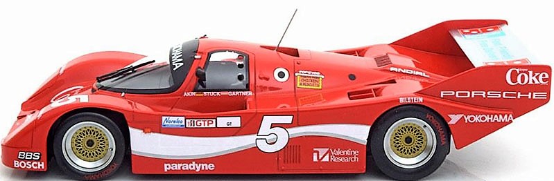 Porsche 962C 1986 IMSA 12 Stunden Sebring Jo GARTNER / Hans Joachim STUCK / Bob AKIN 1986 1:18