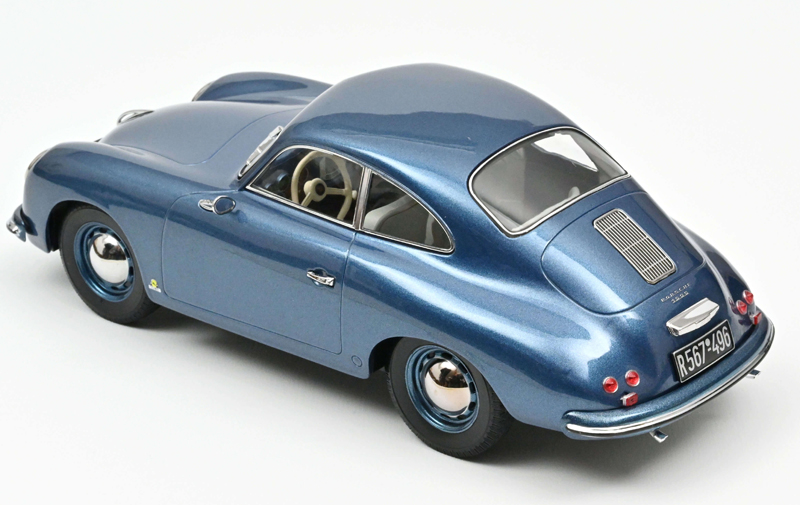 Porsche 356 Coupe 1952 blau metallik 1:18