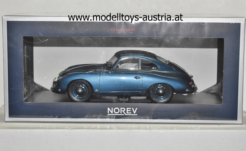 Porsche 356 Coupe 1952 blau metallik 1:18
