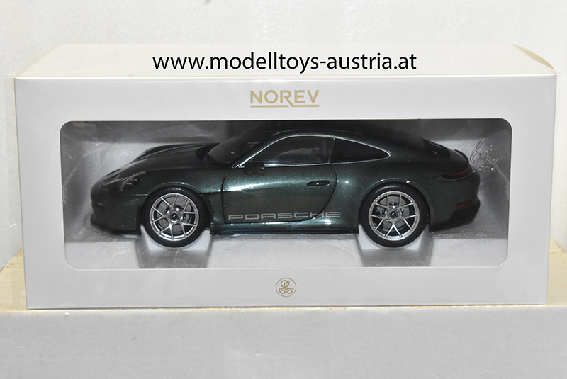 Porsche 911 992 Coupe S/T 2023 grün metallic 1:18