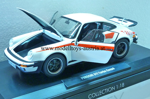 Porsche 911 G Modell Coupe 930 Turbo 3.0 1974 weiss 1:18