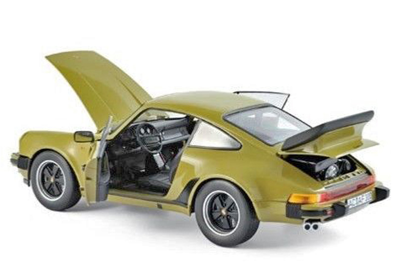 Porsche 911 930 Coupe Turbo 3.3 1977 olive grün 1:18