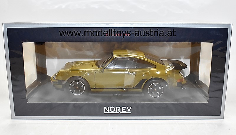 Porsche 911 930 Coupe Turbo 3.3 1977 olive grün 1:18