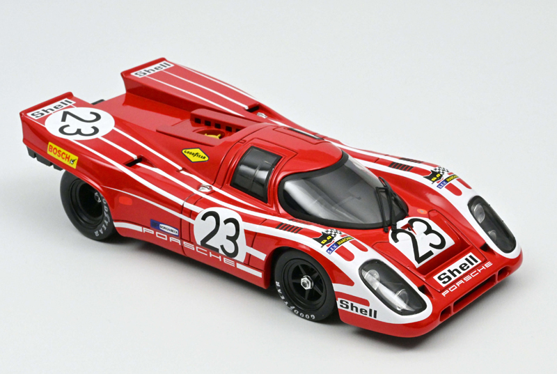 Porsche 917 Kurzheck 1970 Le Mans Sieger Hans HERRMANN / Richard ATTWOOD 1:18 Norev