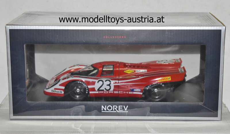 Porsche 917 Kurzheck 1970 Le Mans Sieger Hans HERRMANN / Richard ATTWOOD 1:18 Norev