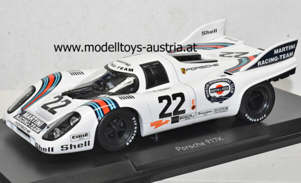 Porsche 917 Kurzheck 1971 Le Mans Sieger Dr. Helmut MARKO / Gijs van LENNEP 1:18 Norev