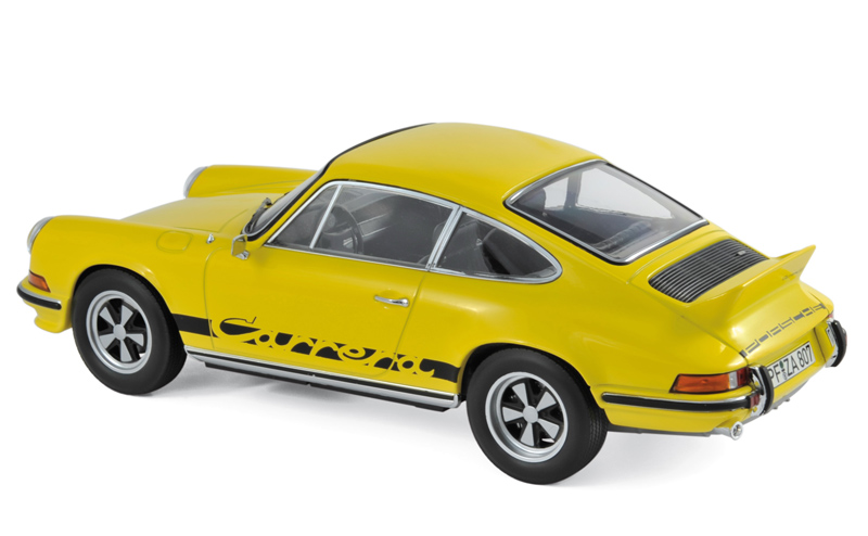 Porsche 911 Coupe Carrera RS 2.7 1973 gelb / schwarz 1:18 Norev