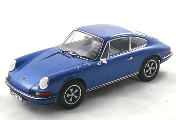 Porsche 911 S Coupe 1973 blau metallik 1:18