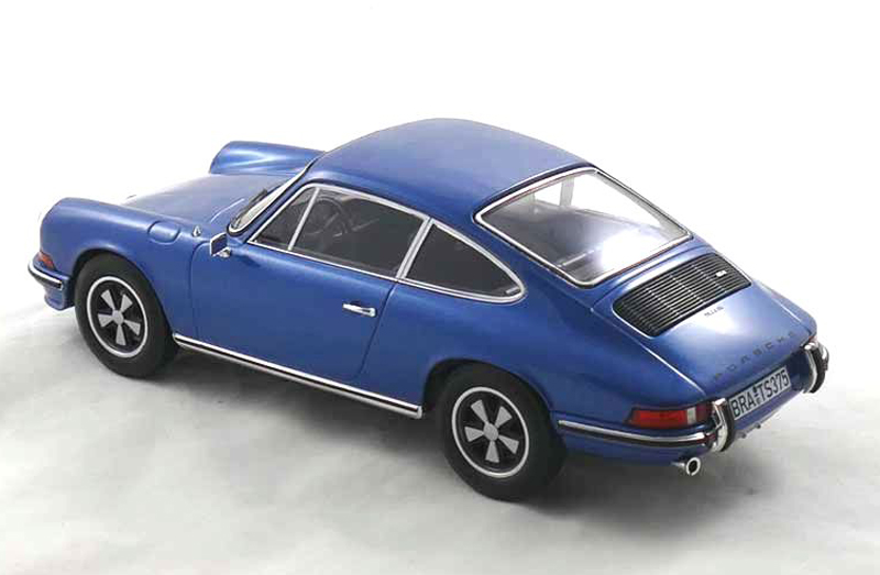 Porsche 911 S Coupe 1973 blau metallik 1:18