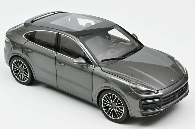 Porsche Cayenne Coupe Turbo 2019 dunkel grau metallik 1:18