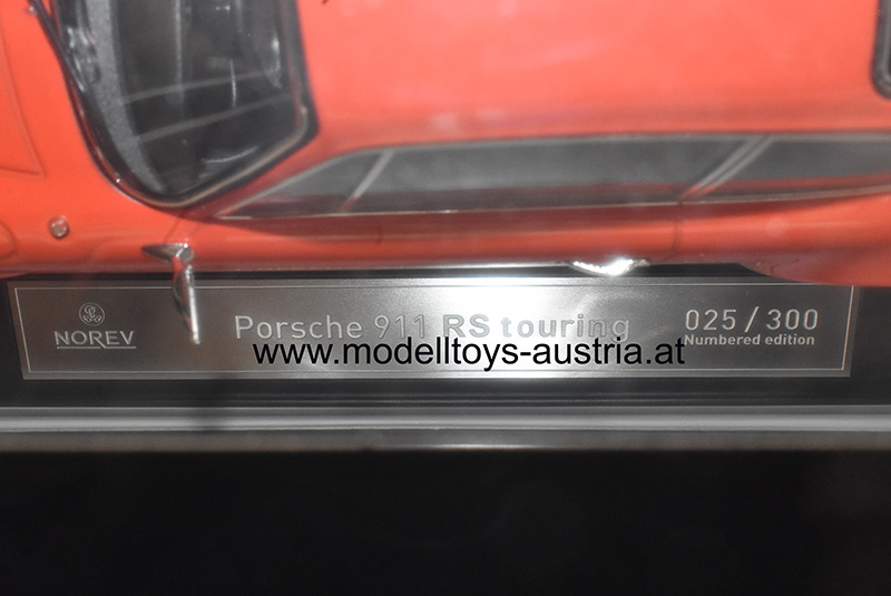 Porsche 911 RS Touring 1973 orange 1:18