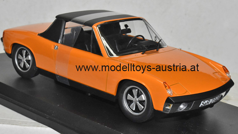 Porsche 914 1973 orange 1:18 VW Porsche 914 VOPO