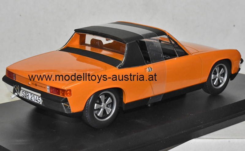 Porsche 914 1973 orange 1:18 VW Porsche 914 VOPO