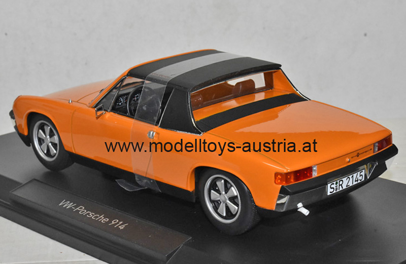 Porsche 914 1973 orange 1:18 VW Porsche 914 VOPO