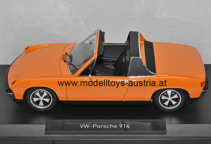 Porsche 914 1973 orange 1:18 VW Porsche 914 VOPO