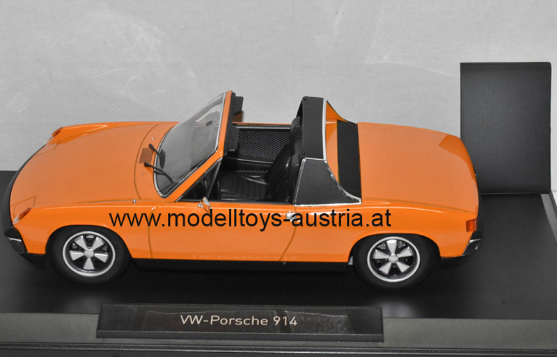 Porsche 914 1973 orange 1:18 VW Porsche 914 VOPO